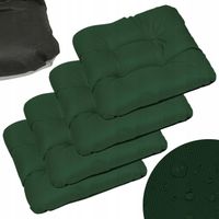 PODUSZKI na krzesła ogrodowe wodoodporne 45x45 zestaw 4x JASIEK na taboret