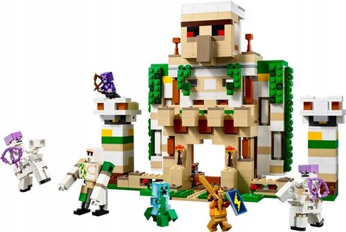 LEGO Minecraft Forteca żelaznego golema 21250 na Arena.pl