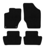 Dywaniki welurowe BASIC czarne do DS. 4 Crossback