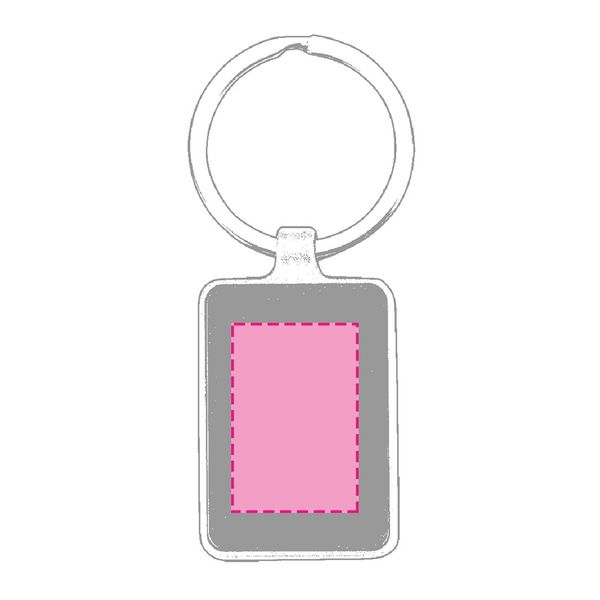 Brelok do kluczy jednostronny grawer 50 szt. zdjęcie 5