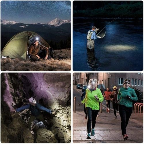 LATARKA CZOŁOWA CZOŁÓWKA LAMPKA LED Zoom 3 TRYBY na Arena.pl