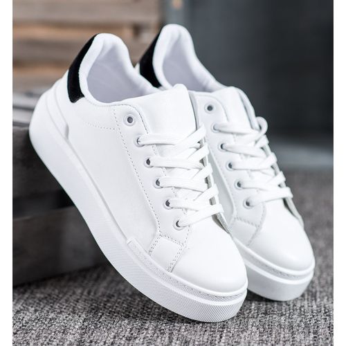 Białe Sneakersy Na Platformie r.40 na Arena.pl