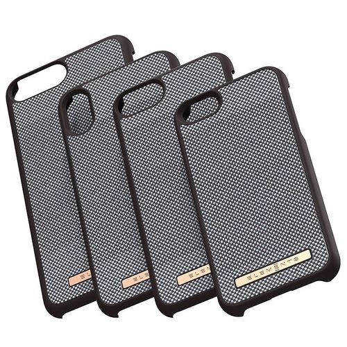 Nordic Elements Saeson Idun - Materiałowe etui iPhone 8 Plus / 7 Plus / 6s Plus / 6 Plus (Dark Brown Pattern 1) na Arena.pl