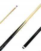 Kij bilardowy jednoczęściowy Ramin 145 cm wkręcana końcówka