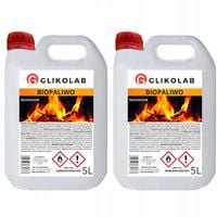 BIOPALIWO DO BIOKOMINKA BEZZAPACHOWE 10L (2X5L)
