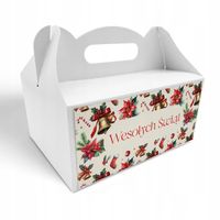 Pudełka na ciasto Świąteczne PERSONALIZACJA 10szt. Upominek WZORY