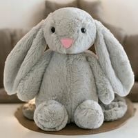 MASKOTKA PLUSZAK KRÓLIK PRZYTULANKA MIŚ DUŻY 35 CM