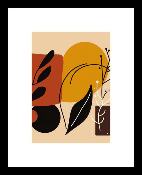 Plakat 21x29,7cm Ciepłe Kontury zdjęcie 3