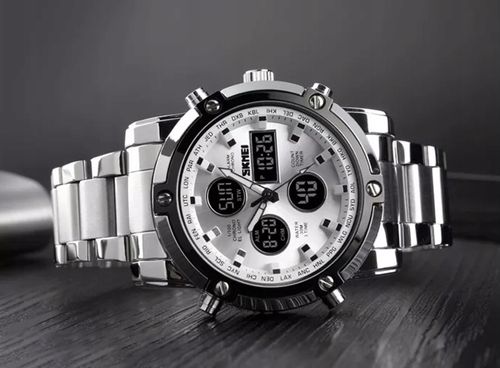 Zegarek męski SKMEI elektroniczny 7 wzorów na Arena.pl