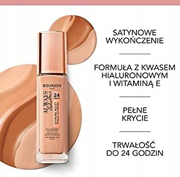 Bourjois Podkład Always Fabulous 105 Natural Ivory zdjęcie 3