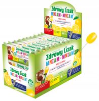 Lizak MNIAM-MNIAM Na odporność Cytrynowy (40 szt.)