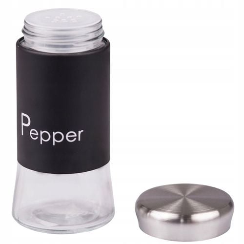 SOLNICZKA I PIEPRZNICZKA ZESTAW 2x150ml POJEMNIK NA SÓL PIEPRZ KOMPLET na Arena.pl