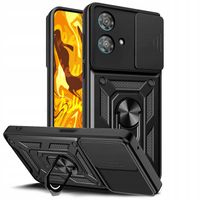 ETUI PANCERNE DO MOTOROLA EDGE 40 NEO CZARNE OBUDOWA ARMOR HOLDER RING