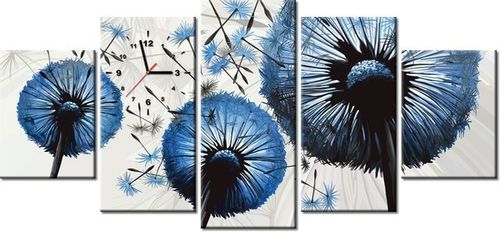 70CM 150CM ZEGAR 5 ELEM DMUCHAWCE NIEBIESKIM KOLORZE DRUK OBRAZ na Arena.pl