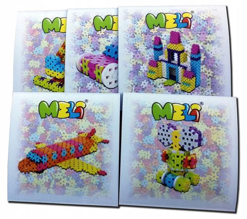 Klocki Meli Konstrukcyjne Basic 600 sztuk +PREZENT na Arena.pl