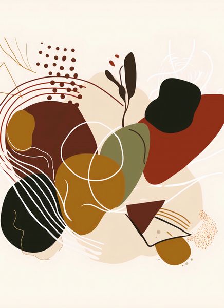Plakat 40x55cm Organiczna Erupcja zdjęcie 1