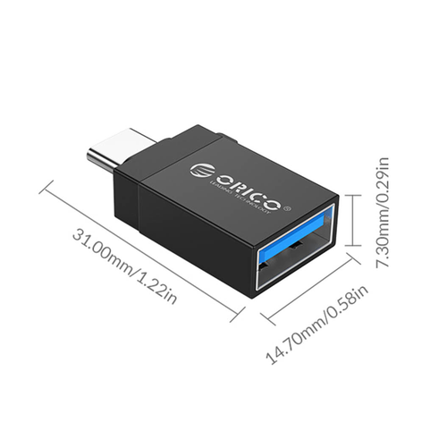 Orico Adapter USB-C na USB-A 3.1 alu zawieszka na Arena.pl