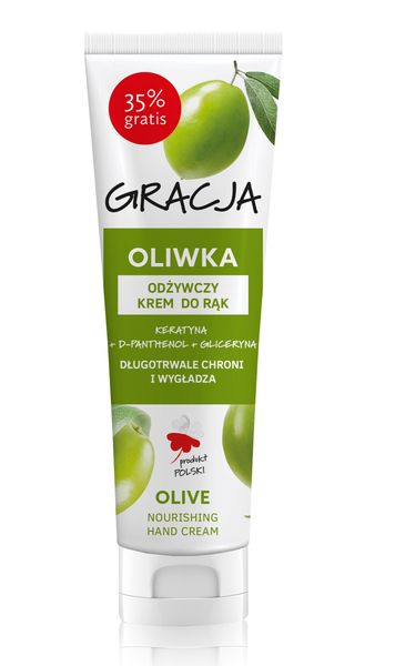 Gracja Krem odżywczy do rąk Oliwka  100ml zdjęcie 1