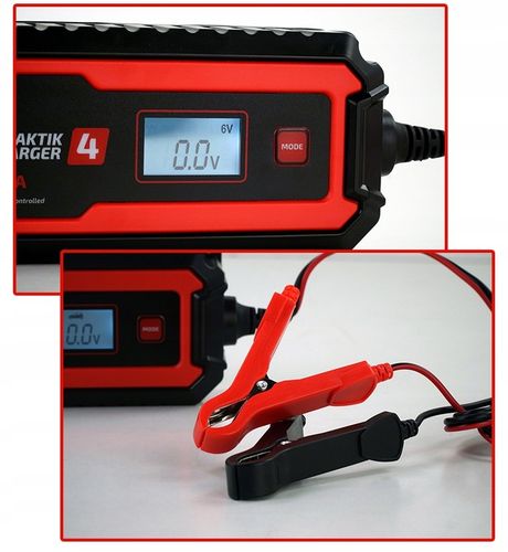 inteligentny przenośny PROSTOWNIK do ładowania IDEAL CHARGER 4 6/12V 2/4A na Arena.pl