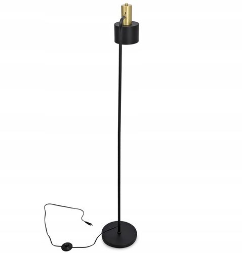 Lampa Stojąca Podłogowa LED Lampka Do Czytania Nocna 1X E27 Włącznik na Arena.pl