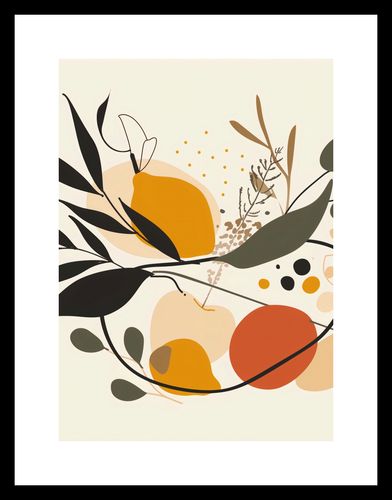 Plakat 39,5x55cm Botaniczny Wir na Arena.pl