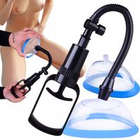 Pussy Pump Pompka do Cipki Pochwy z Dwoma Kloszami