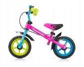MILLY MALLY ROWEREK BIEGOWY DRAGON + HAMULEC MULTICOLOR