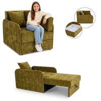 Łóżko dziecięce sofa kanapa zielony szenil welur Denis 3B Family Meble