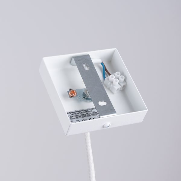 Lampa wisząca PRYSM 1 biała zdjęcie 4