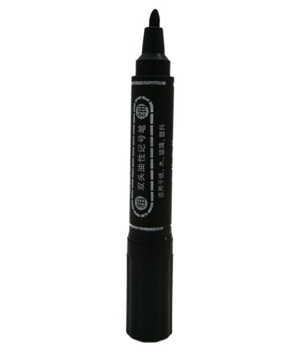 Marker permanentny dwustronny CZARNY na Arena.pl