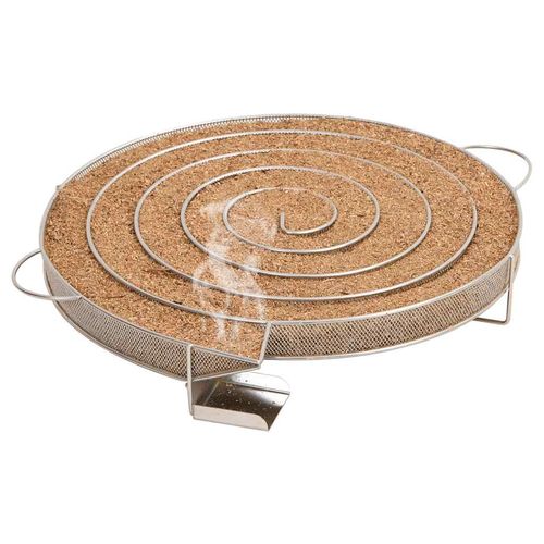 Generator zimnego dymu, okrągły, 33,5 cm, stal nierdzewna na Arena.pl