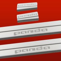 Listwa progowa FIAT PANDA MK3 Stal nierdzewna 304 mat 4szt