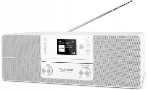 Radio TechniSat DigitRadio 371 CD BT USB FM DAB+ Bluetooth AUX RDS Biały na Arena.pl