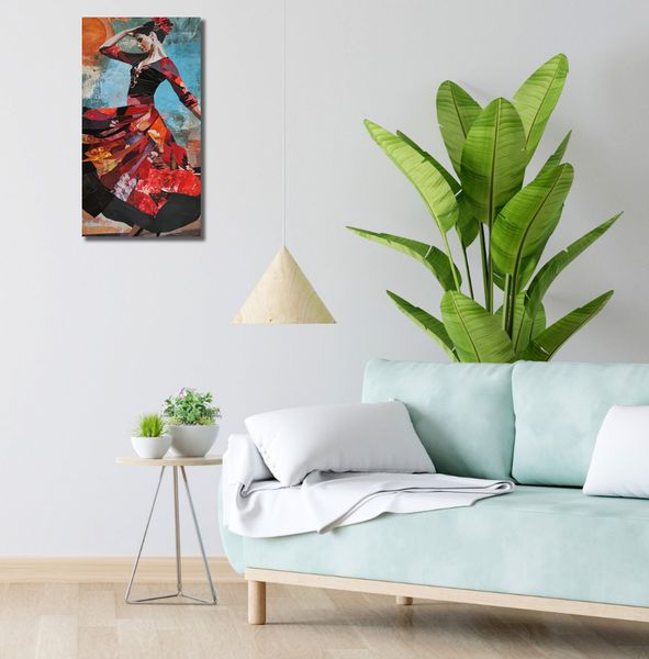 Obraz 30x60cm Taniec Flamenco zdjęcie 2