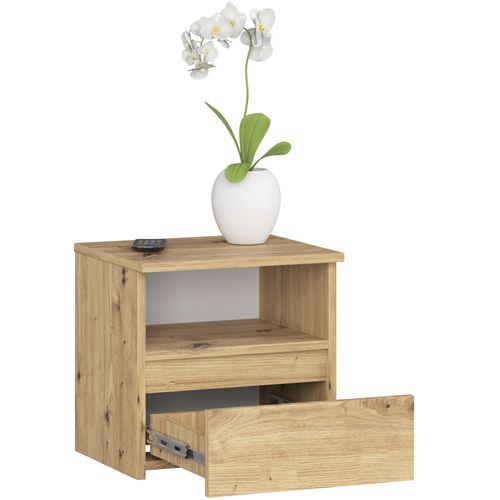 Szafka nocna CL1 40 cm 1 szuflada - dąb artisan na Arena.pl