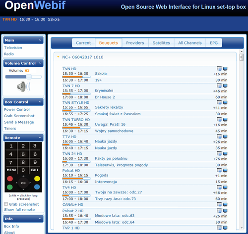 nBox 5800s BZZB ENIGMA2 E2 DEKODER NC+ na Arena.pl