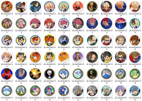 Przypinka Inazuma Eleven DO WYBORU na Arena.pl