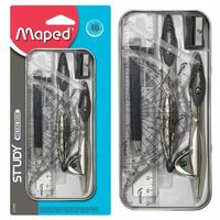 Zestaw Geometryczny Cyrkiel Study 10-El Maped