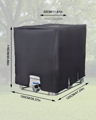 POKROWIEC PLANDEKA NA ZBIORNIK MAUZER BECZKE DESZCZÓWKĘ OCHRONNY UV 1000L na Arena.pl