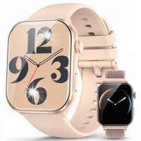 Smartwatch Damski Zegarek AMOLED Wodoodporny Rozmowy SMS Powiadomienia Spor