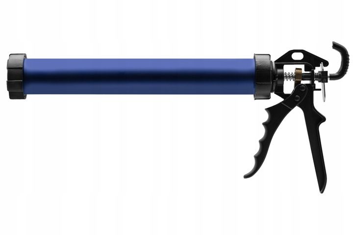 Pistolet wyciskacz do silikonu mas uszczelniacza klejów 600ml MOCNY zdjęcie 9