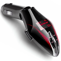 LCD TRANSMITER FM MP3 CZYTNIK KART BLUETOOTH USB DO SAMOCHODU