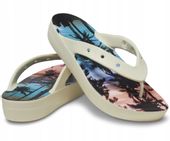 Japonki Damskie Crocs Platform Retro Flip 41-42