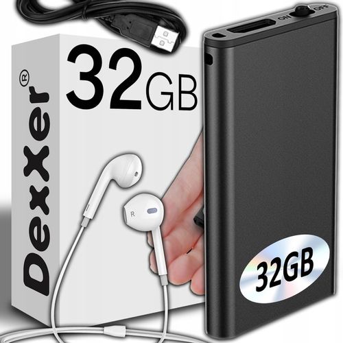 mini DYKTAFON SZPIEGOWSKI podsłuch AKTYWACJA GŁOSEM wymiary 4,2X2,2CM 32GB na Arena.pl