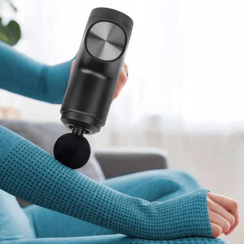 PISTOLET DO MASAŻU MASAŻER DO PLECÓW CIAŁA STÓP MASSAGE GUN REBEL ACTIVE na Arena.pl