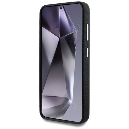 Etui Guess Grained Triangle Logo MagSafe do Samsung Galaxy S25 czarny na Arena.pl