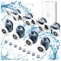 Rolki do Kabiny Prysznicowej Kółka Komplet Rolek Rolka Kabin Prysznicowych