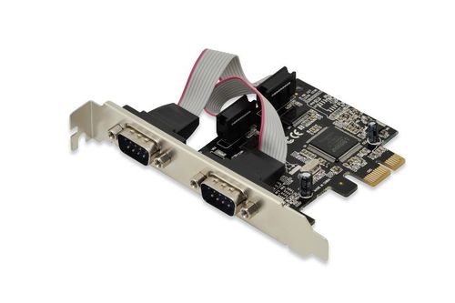 Kontroler COM DIGITUS PCIe, 2x RS-232/COM, Low Pro na Arena.pl