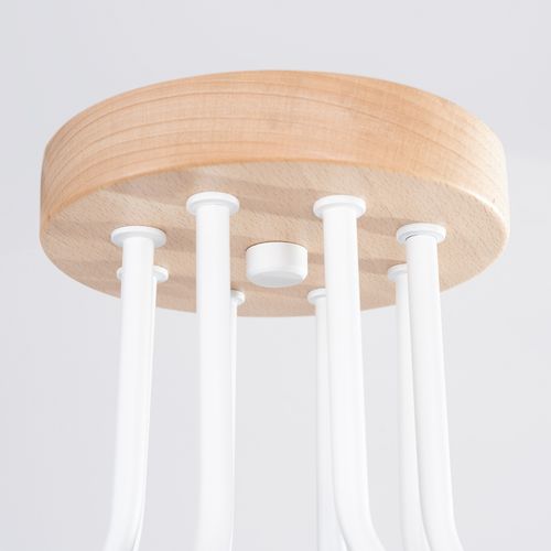 Żyrandol TIMBO 8 biały na Arena.pl