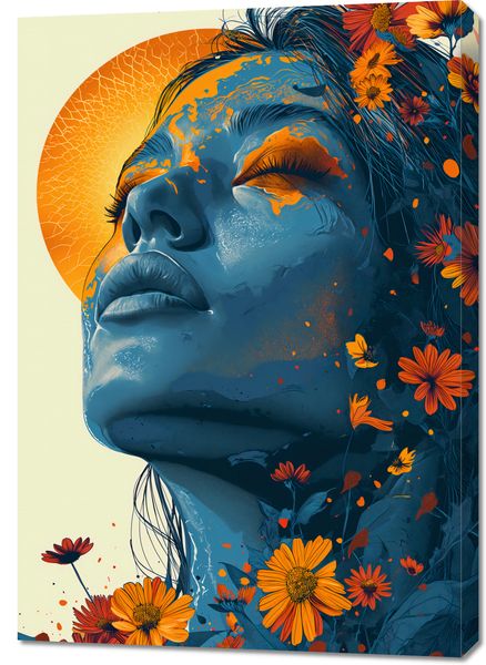 Obraz 70x100cm Deszcz Słoneczny zdjęcie 1